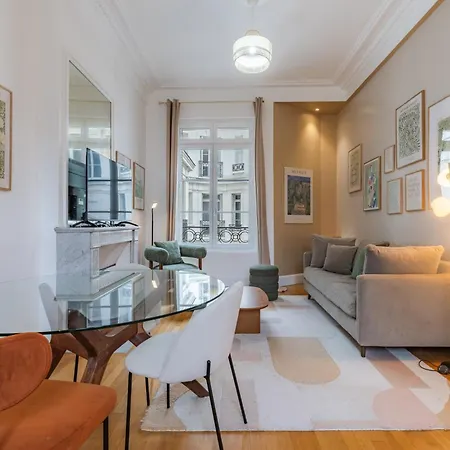 Apartman Charm And Standing With 2 Bedrooms Close To Trocadero *